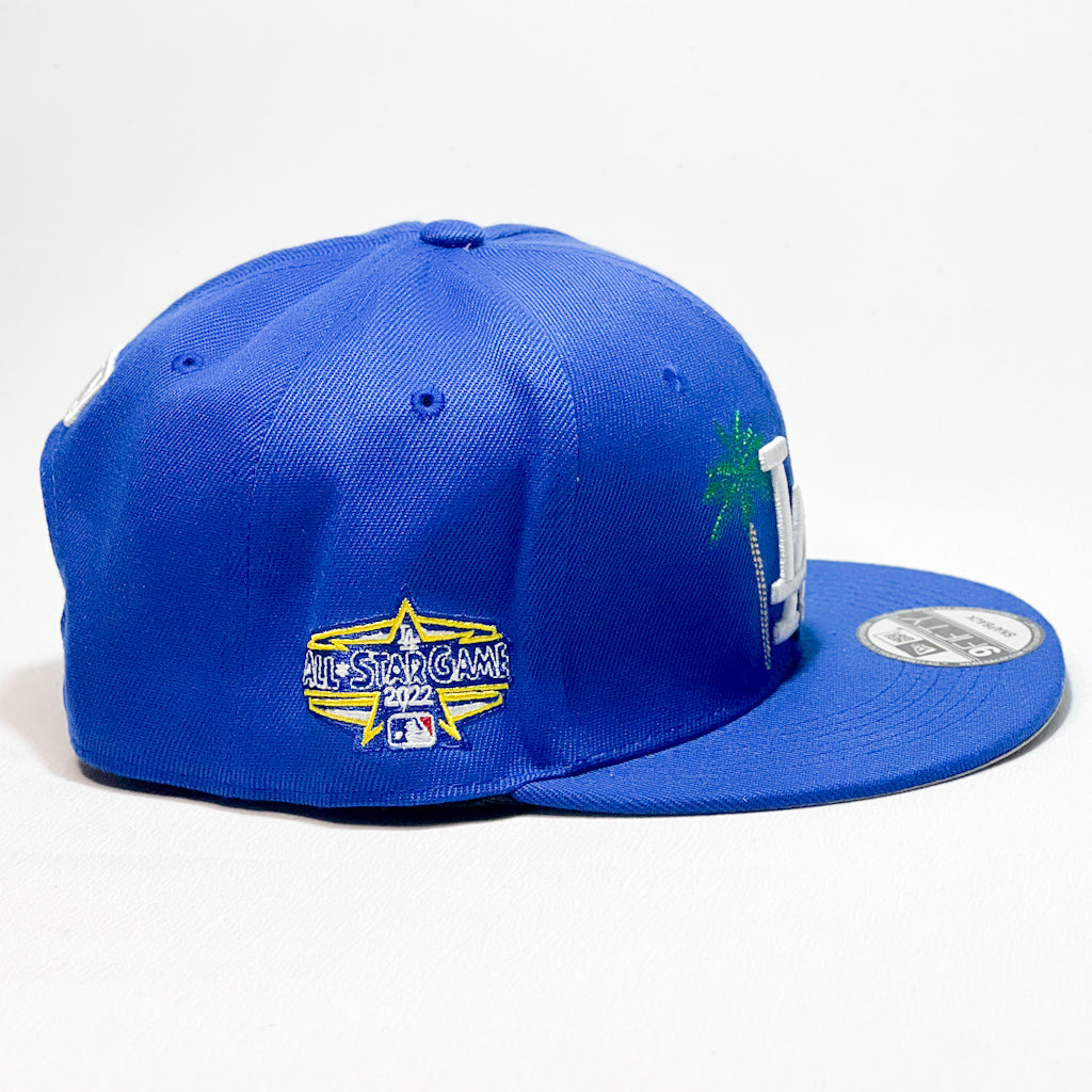 NEW ERA 9FIFTY LA DODGERS PALM TREE BLUE