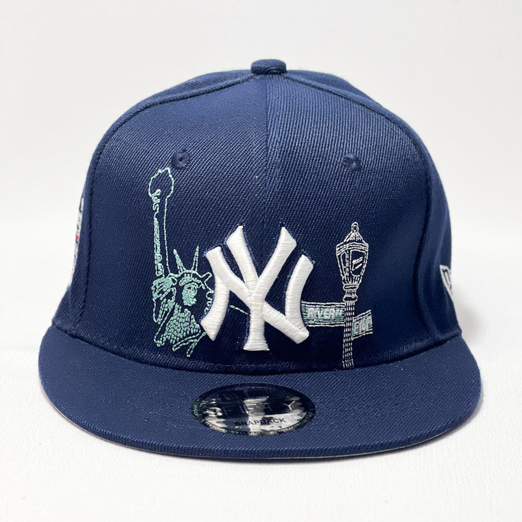 NEW ERA 9FIFTY NY YANKEES STATE STITCH BLUE