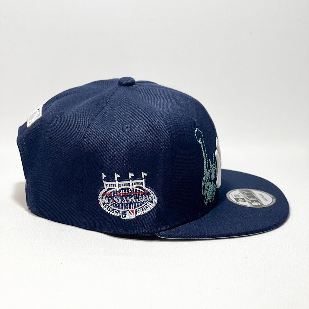 NEW ERA 9FIFTY NY YANKEES STATE STITCH BLUE