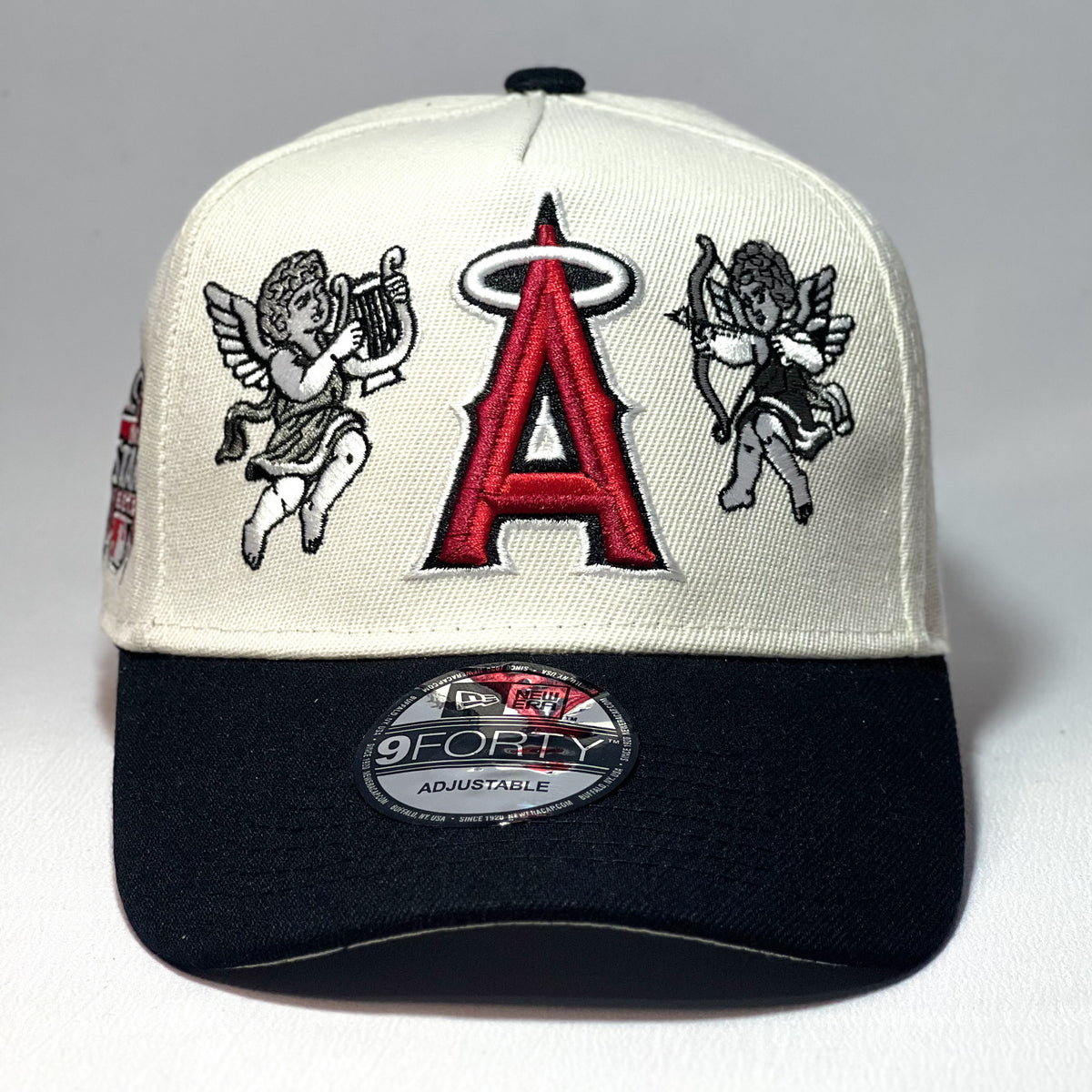 NEW ERA 9FORTY A-FRAME ANAHEIM ANGELS SUBWAY BEIGE