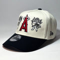 NEW ERA 9FORTY A-FRAME ANAHEIM ANGELS SUBWAY BEIGE