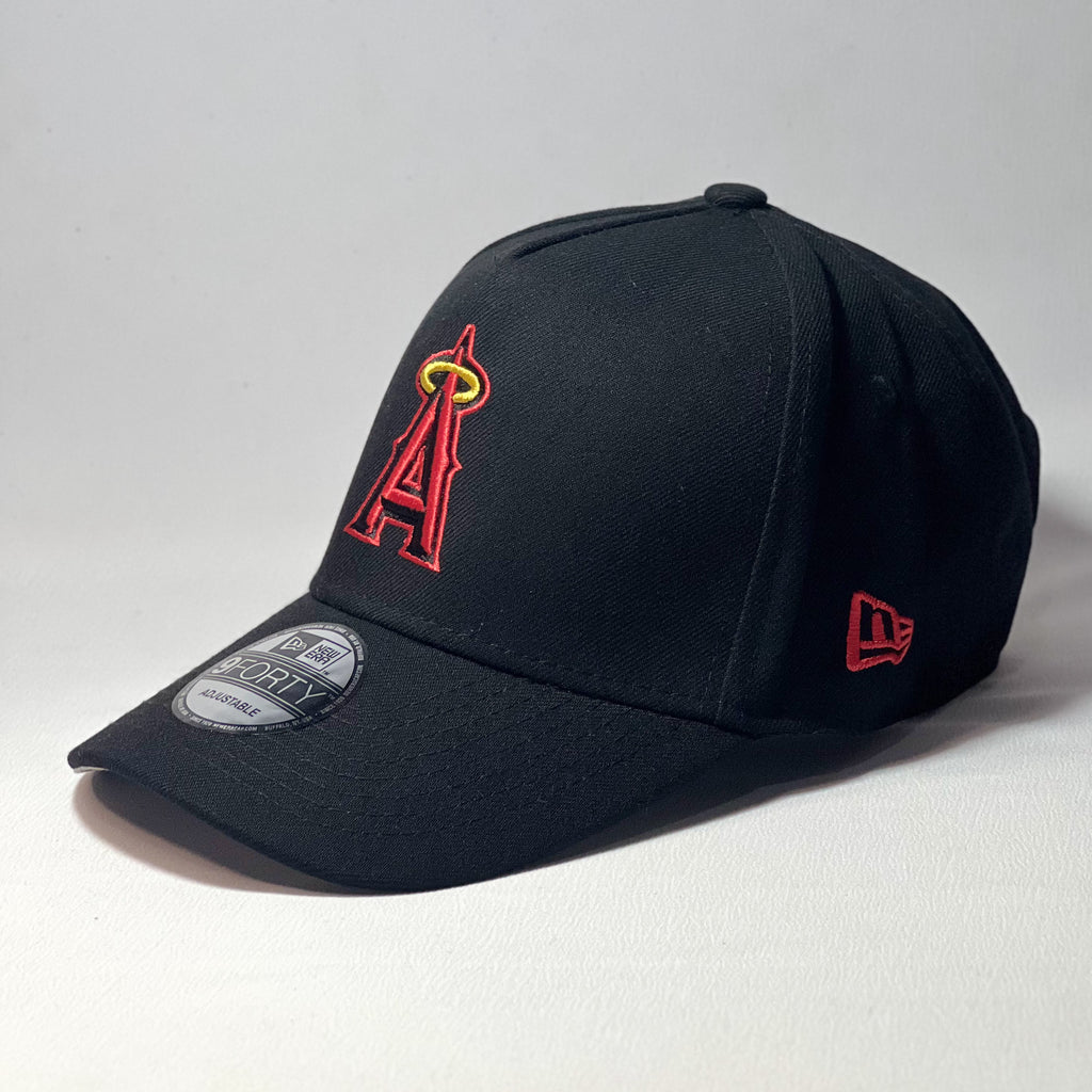 NEW ERA 9FORTY A-FRAME ANAHEIM ANGELS RED EDITION BLACK