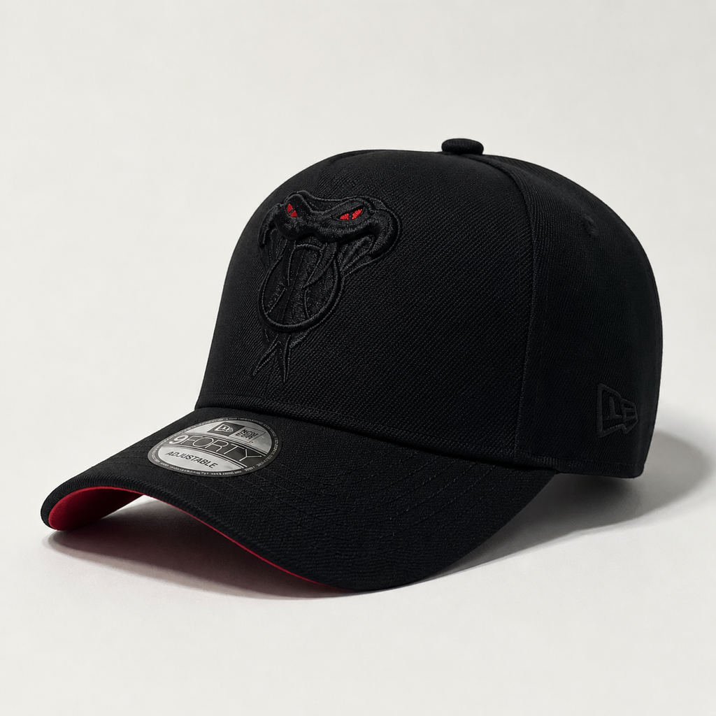 NEW ERA 9FORTY A-FRAME ARIZONA DIAMONDBACKS BLACK SCARLET