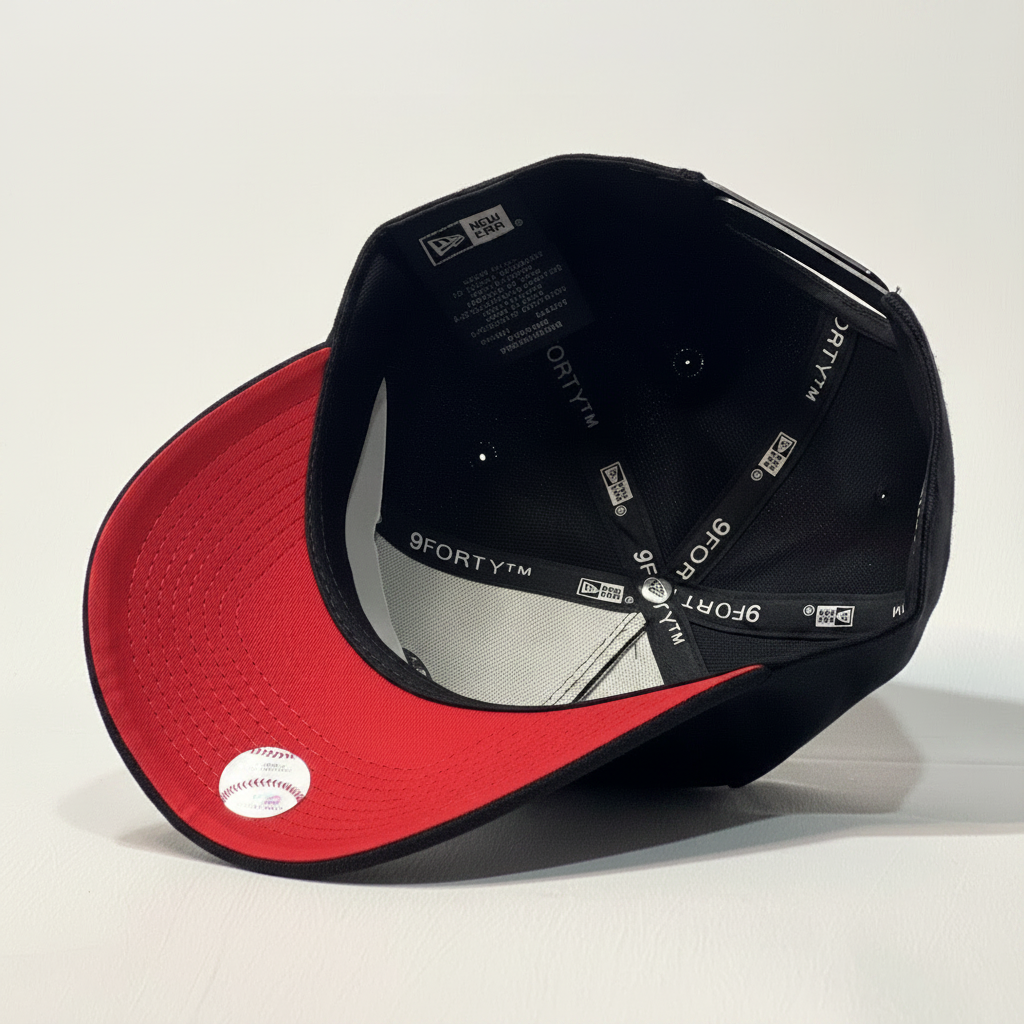 NEW ERA 9FORTY A-FRAME ARIZONA DIAMONDBACKS BLACK SCARLET