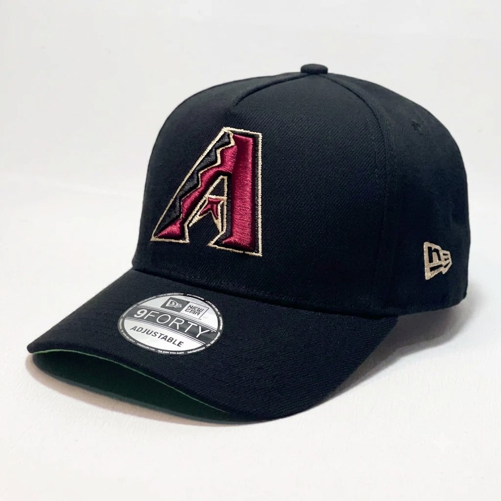 NEW ERA 9FORTY A-FRAME AROZONA DIOMAND RED BADGE BLACK