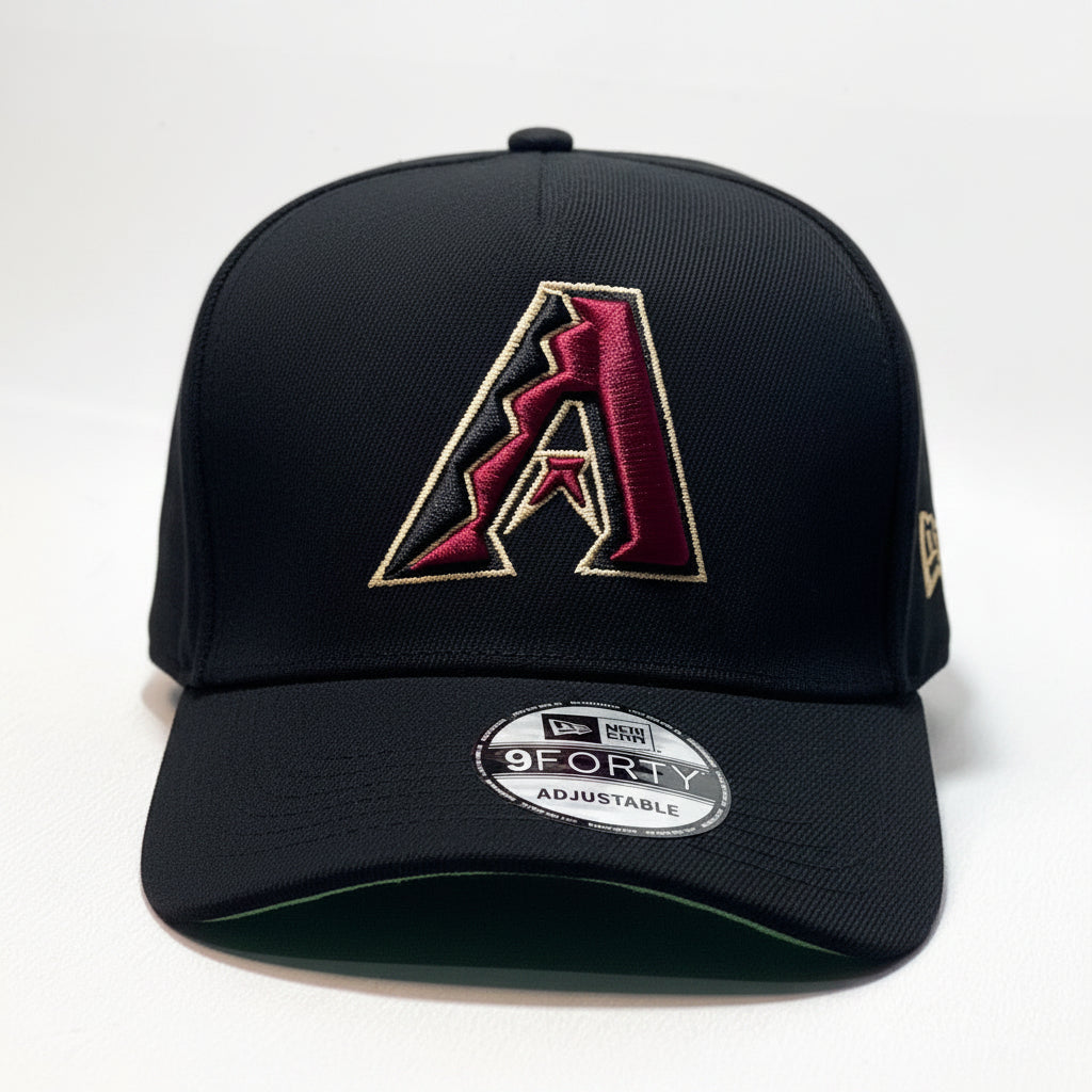 NEW ERA 9FORTY A-FRAME AROZONA DIOMAND RED BADGE BLACK