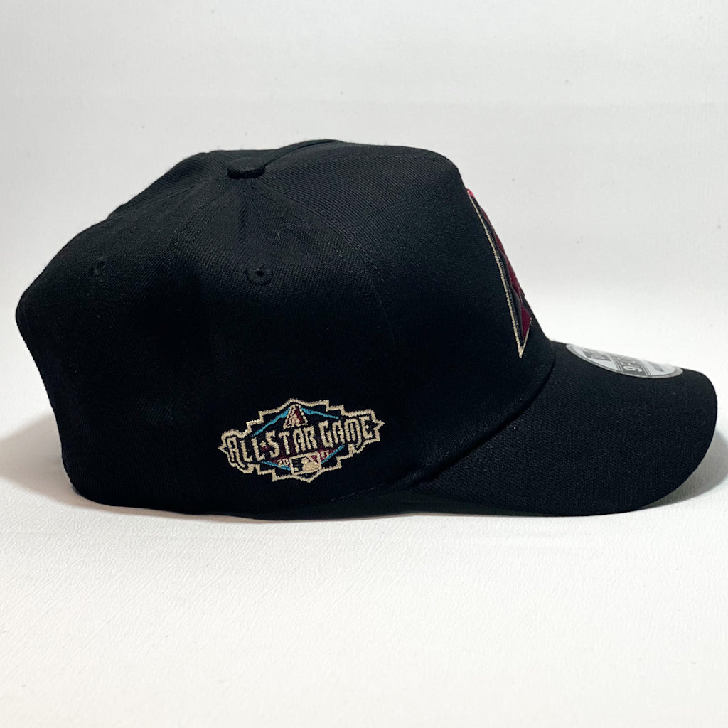 NEW ERA 9FORTY A-FRAME AROZONA DIOMAND RED BADGE BLACK