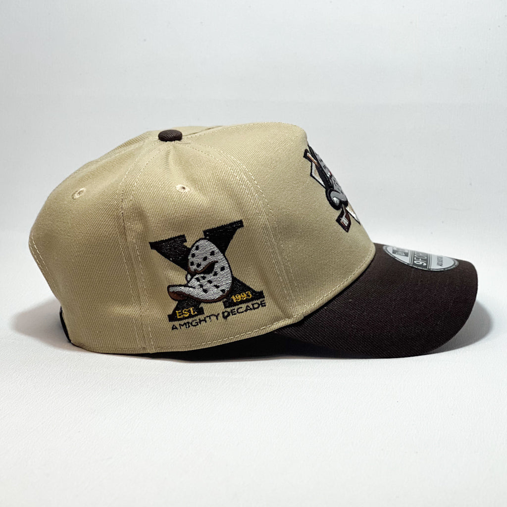 NEW ERA 9FORTY A-FRAME ANAHEIM DUCKS CAMEL BROWN/ BROWN