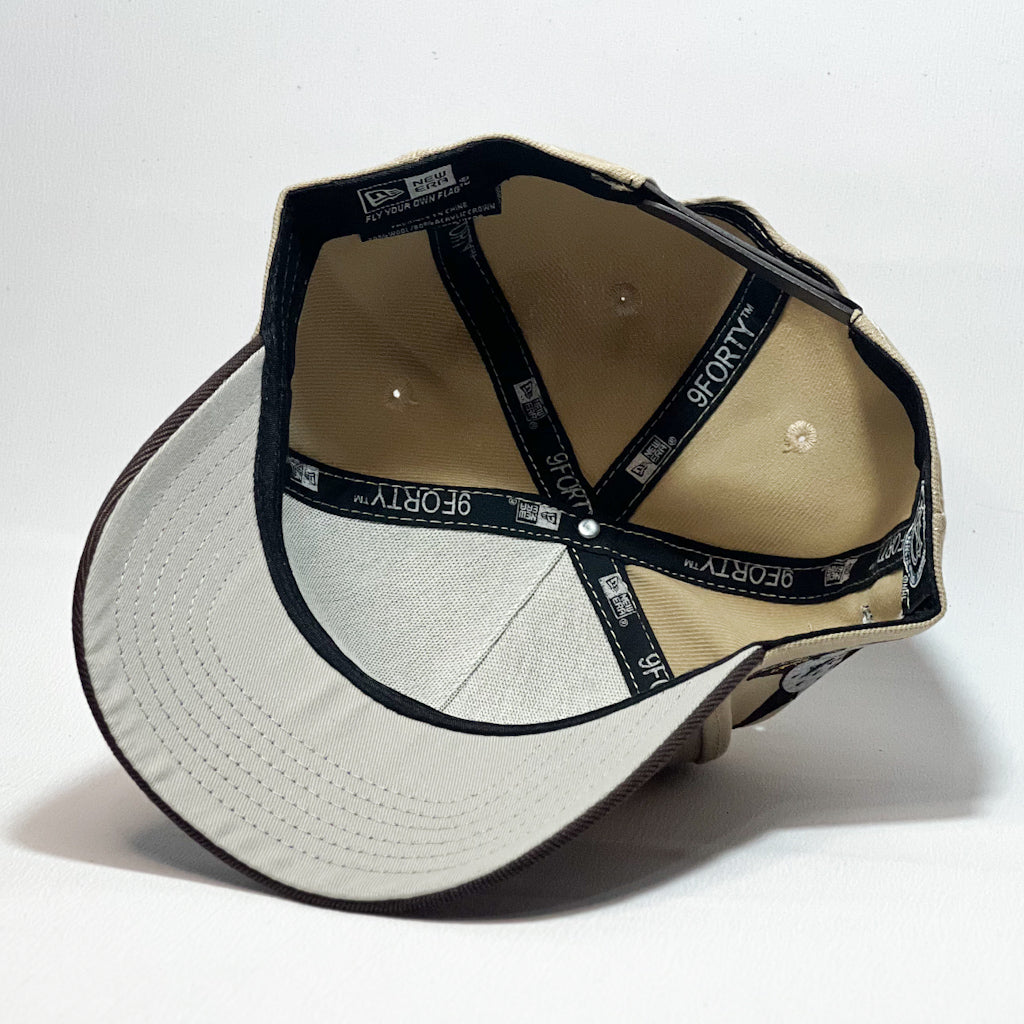 NEW ERA 9FORTY A-FRAME ANAHEIM DUCKS CAMEL BROWN/ BROWN
