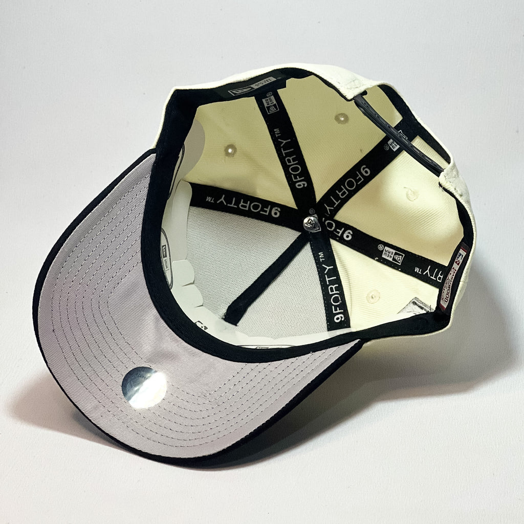 NEW ERA 9FORTY A-FRAME CHICAGO BULLS BEIGE/ BLACK