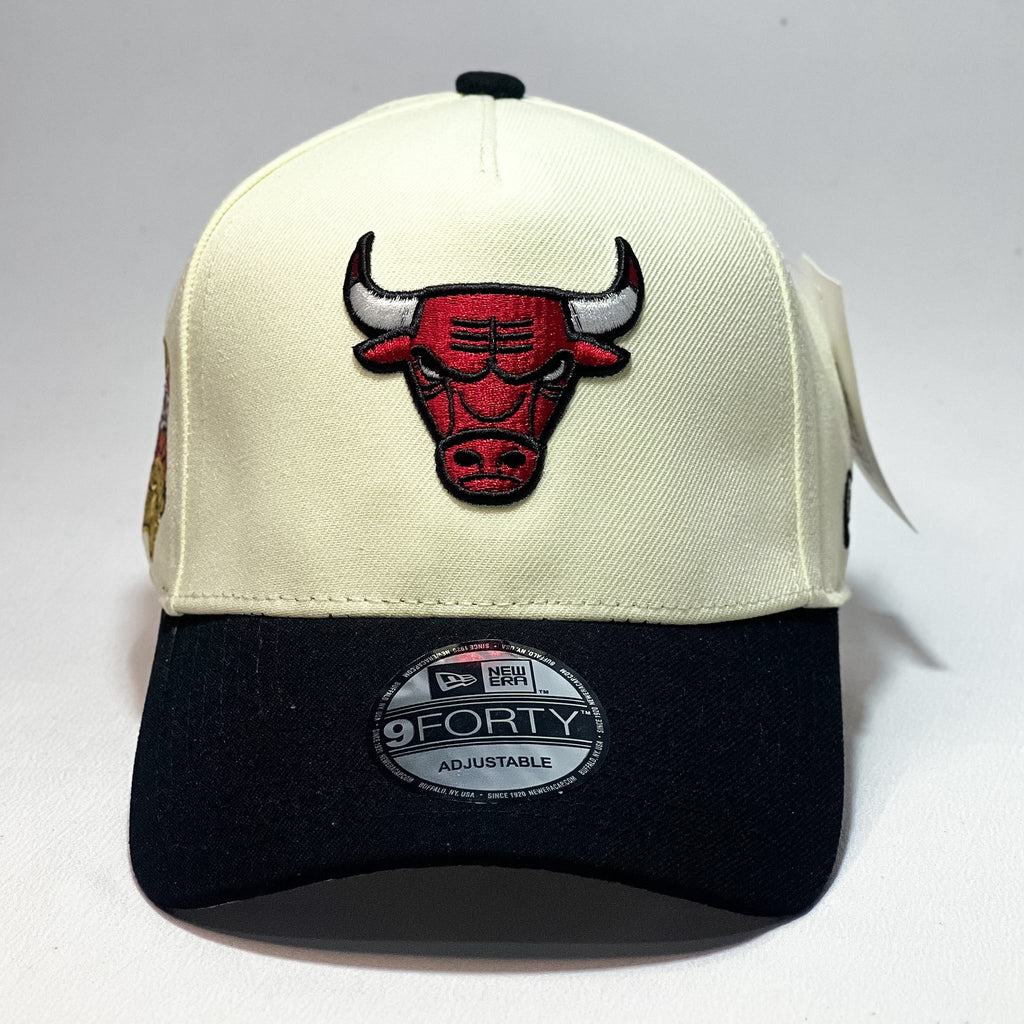 NEW ERA 9FORTY A-FRAME CHICAGO BULLS BEIGE/ RED