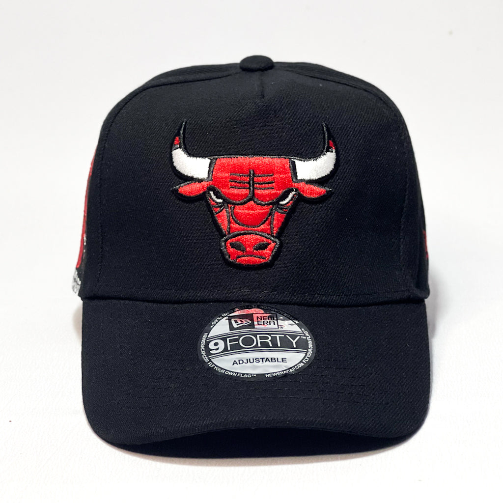NEW ERA 9FORTY A-FRAME CHICAGO BULLS CLASSIC BLACK/ RED