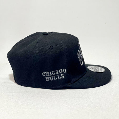NEW ERA 9FORTY A-FRAME CHICAGO BULLS METALIC BLACK