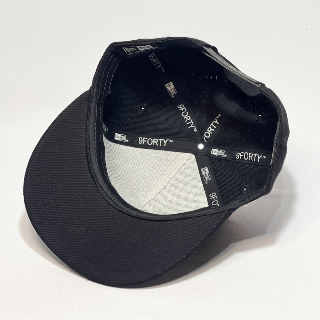 NEW ERA 9FORTY A-FRAME CHICAGO BULLS METALIC BLACK