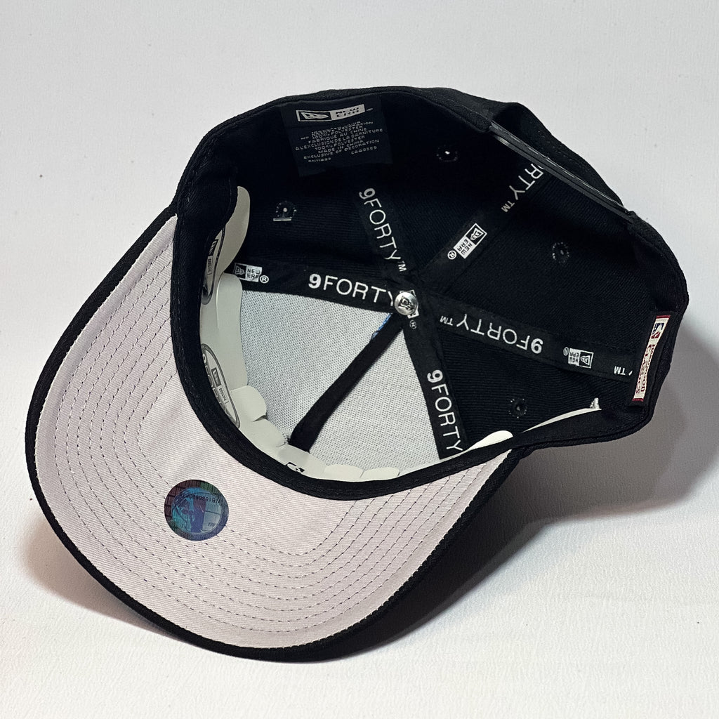 NEW ERA 9FORTY A-FRAME CHICAGO BULLS BLACK/ BLACK