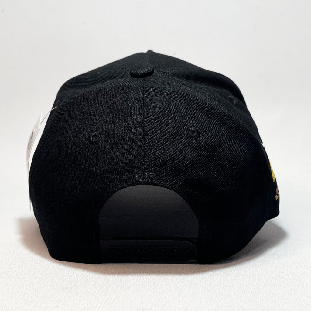 NEW ERA 9FORTY A-FRAME CHICAGO BULLS ANNIVERSARY PATCH BLACK/ RED