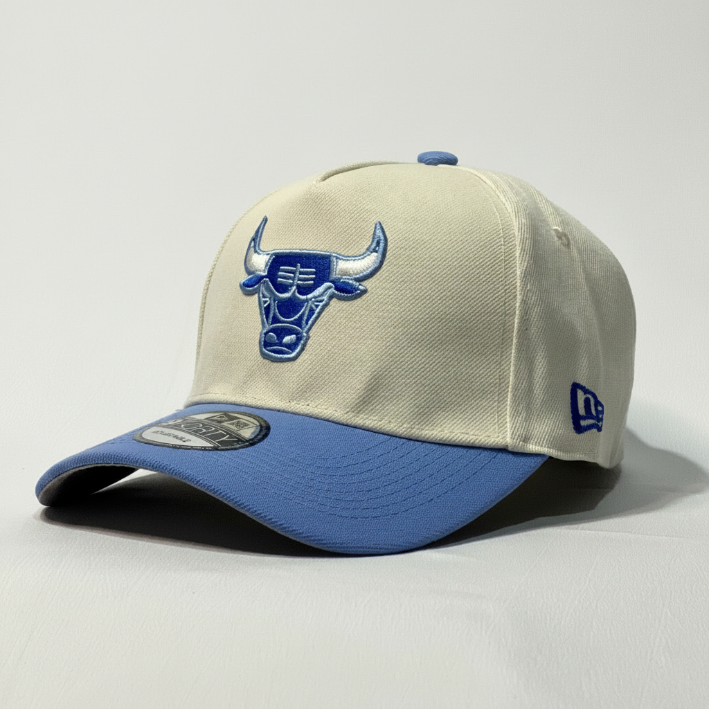 NEW ERA 9FORTY A-FRAME CHICAGO BULLS UNIVERSITY BLUE