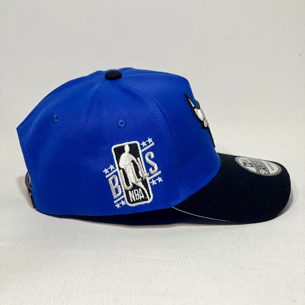 NEW ERA 9FORTY A-FRAME CHICAGO BULLS NBA PATCH BLUE/ BLACK