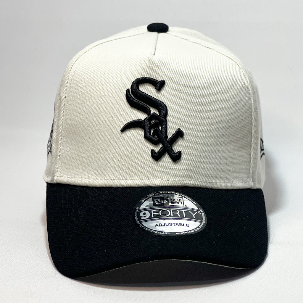 NEW ERA 9FORTY A-FRAME CHICAGO WHITE SOX WHITE/ BLACK