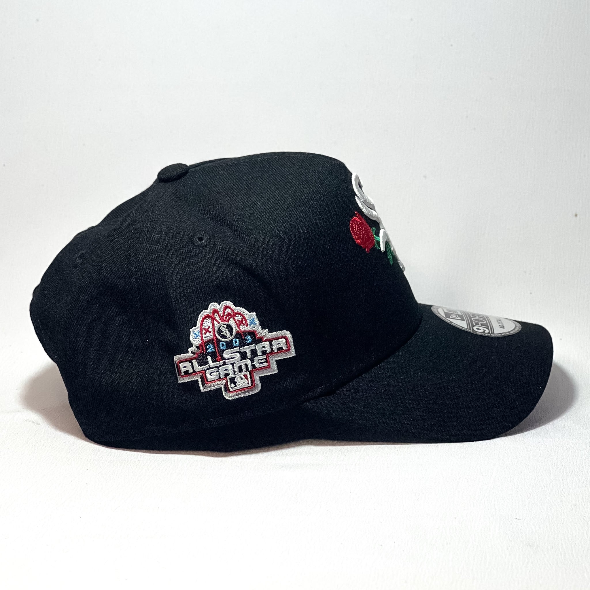 NEW ERA 9FORTY A-FRAME CHICAGO WHITE SOX RED ROSE BLACK