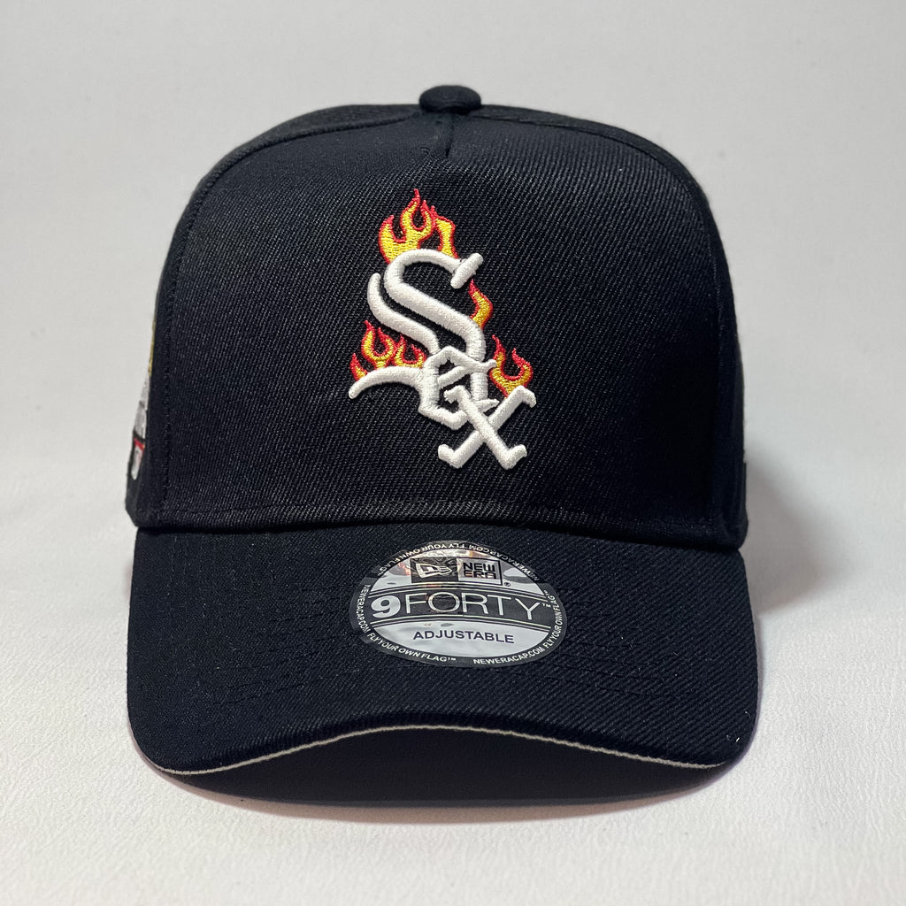NEW ERA 9FORTY A-FRAME CHICAGO WHITE SOX RED FLAME BLACK