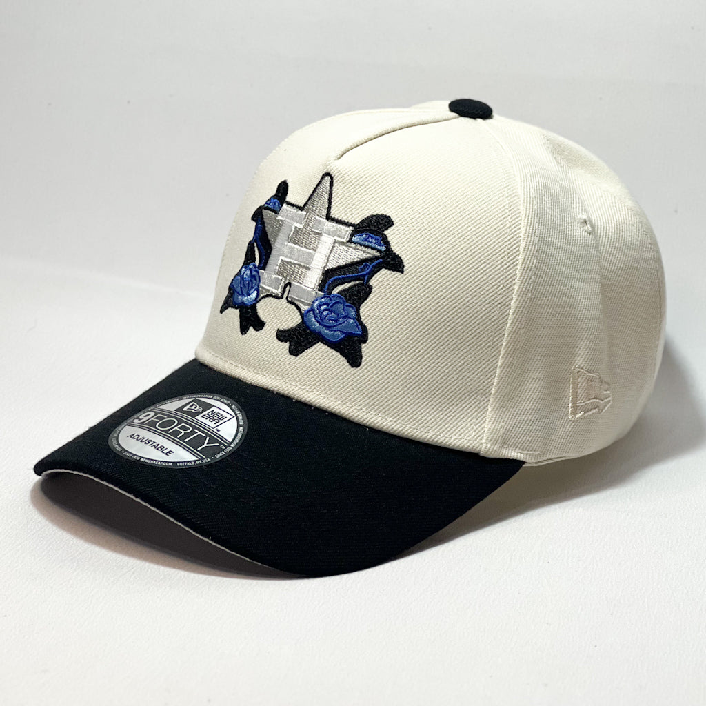 NEW ERA 9FORTY A-FRAME HOUSTON ASTROS WORLD WHITE/ BLACK