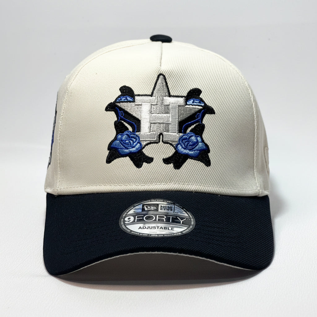 NEW ERA 9FORTY A-FRAME HOUSTON ASTROS WORLD WHITE/ BLACK