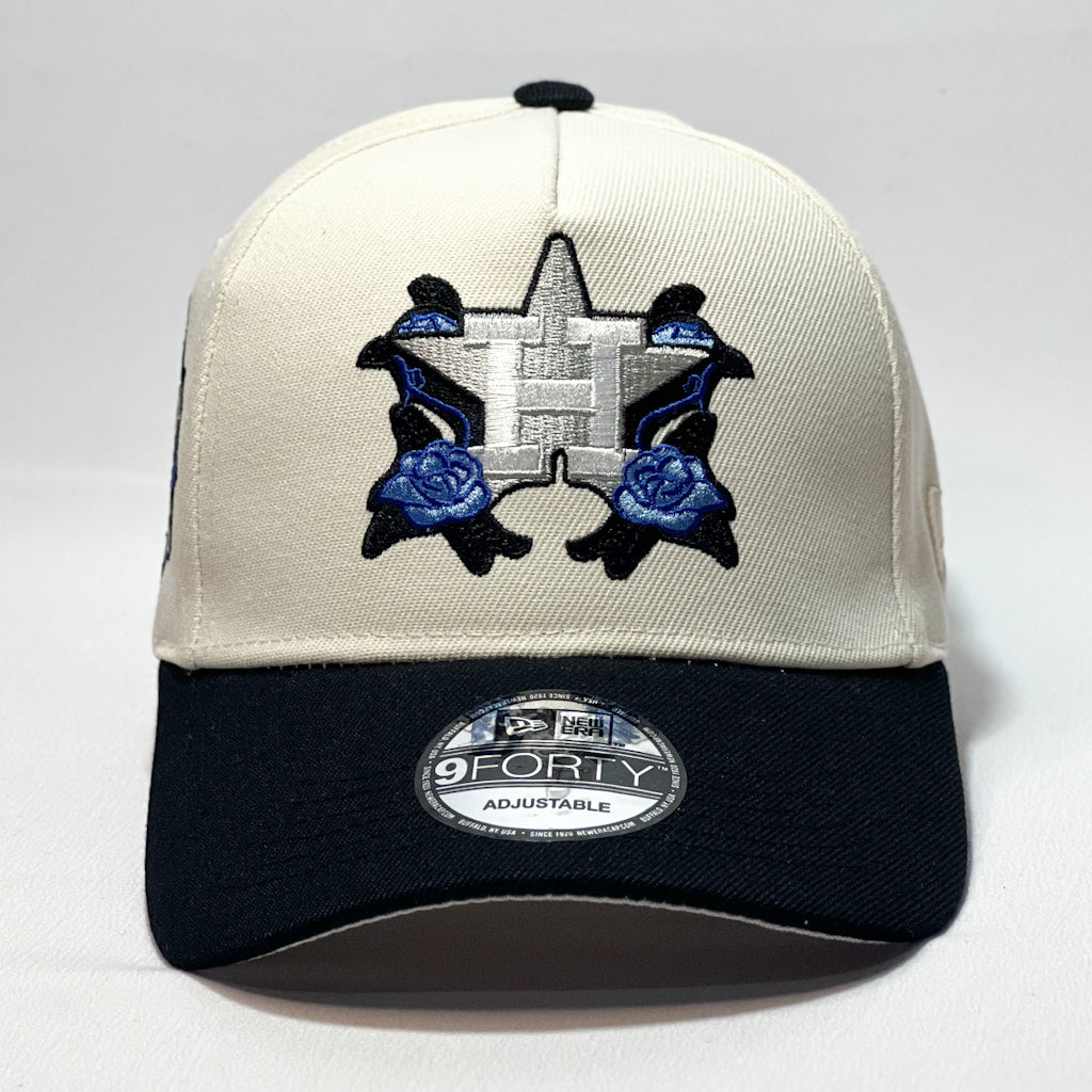 NEW ERA 9FORTY A-FRAME HOUSTON ASTROS WORLD WHITE/ BLACK