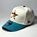 NEW ERA 9FORTY A-FRAME HOUSTON ASTROS MEXICO PATCH BEIGE/ BLUE