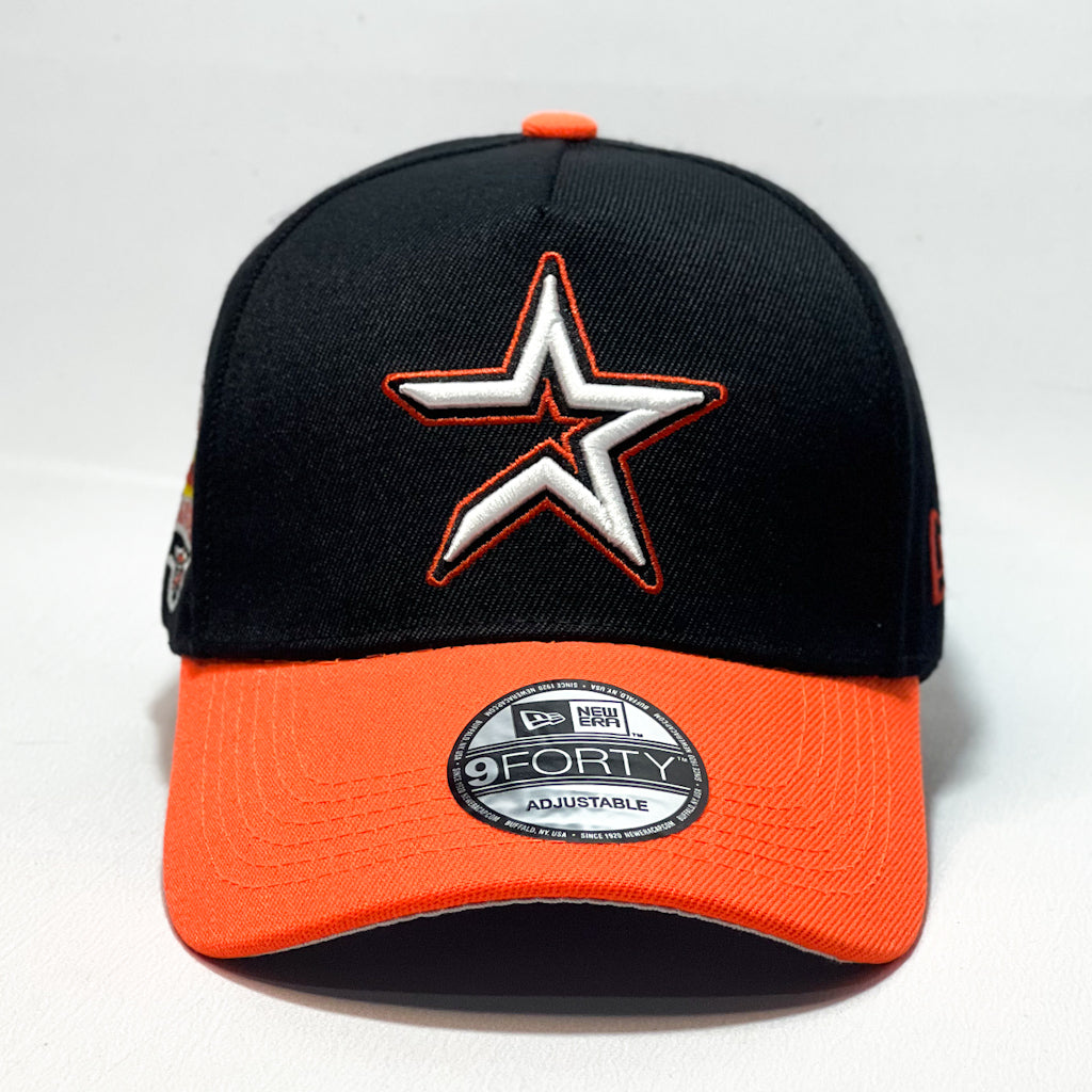 NEW ERA 9FORTY A-FRAME HOUSTON ASTROS BLACK/ ORANGE