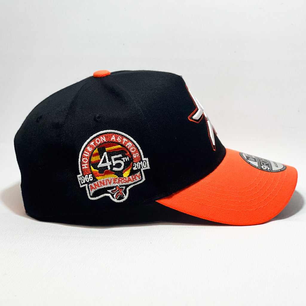 NEW ERA 9FORTY A-FRAME HOUSTON ASTROS BLACK/ ORANGE
