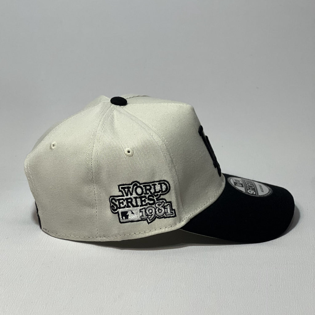 NEW ERA 9FORTY A-FRAME LA DODGERS BEIGE/ BLACK