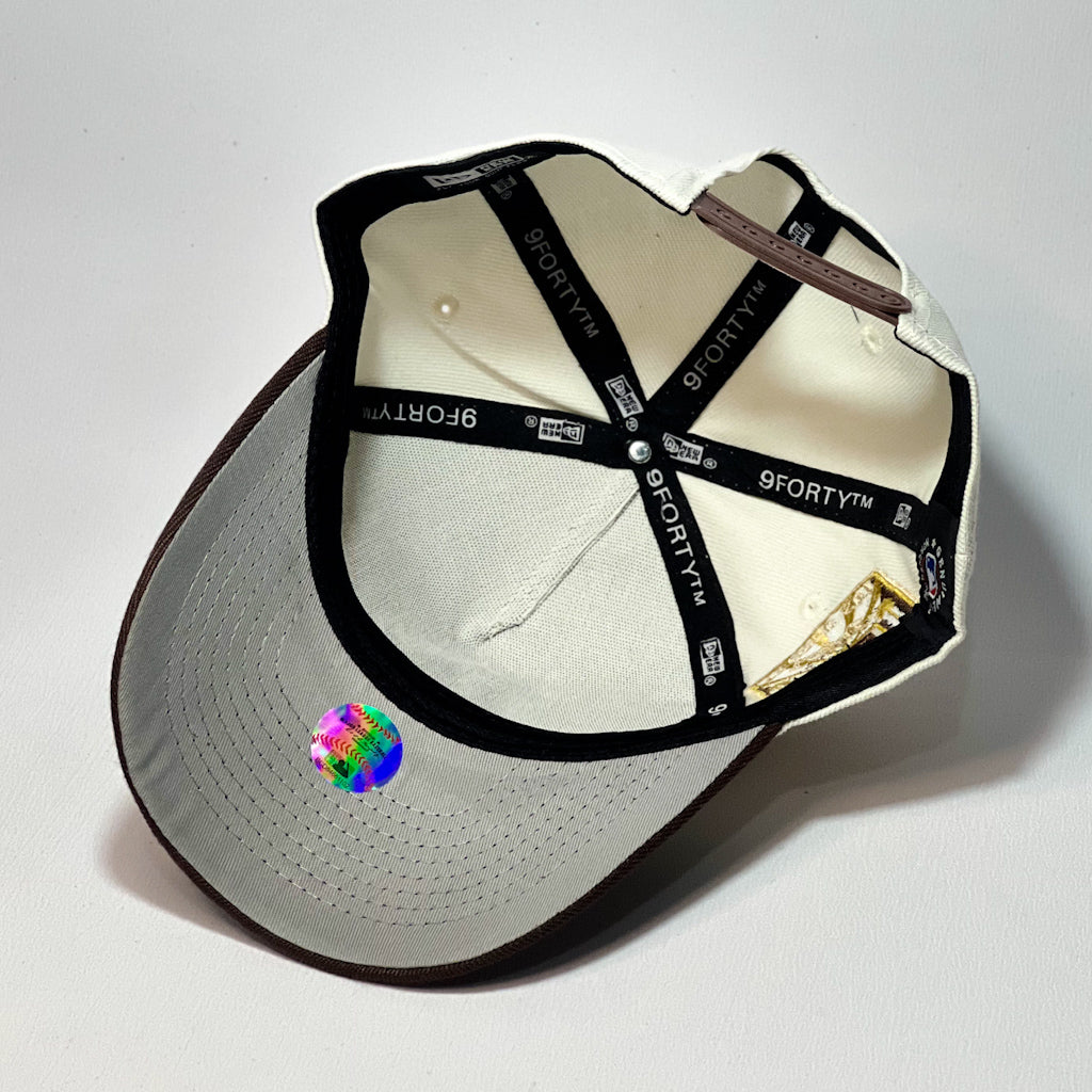 NEW ERA 9FORTY A-FRAME LA DODGERS BEIGE/ BROWN