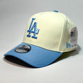 NEW ERA 9FORTY A-FRAME LA DODGERS BEIGE/ UNIVERSITY BLUE