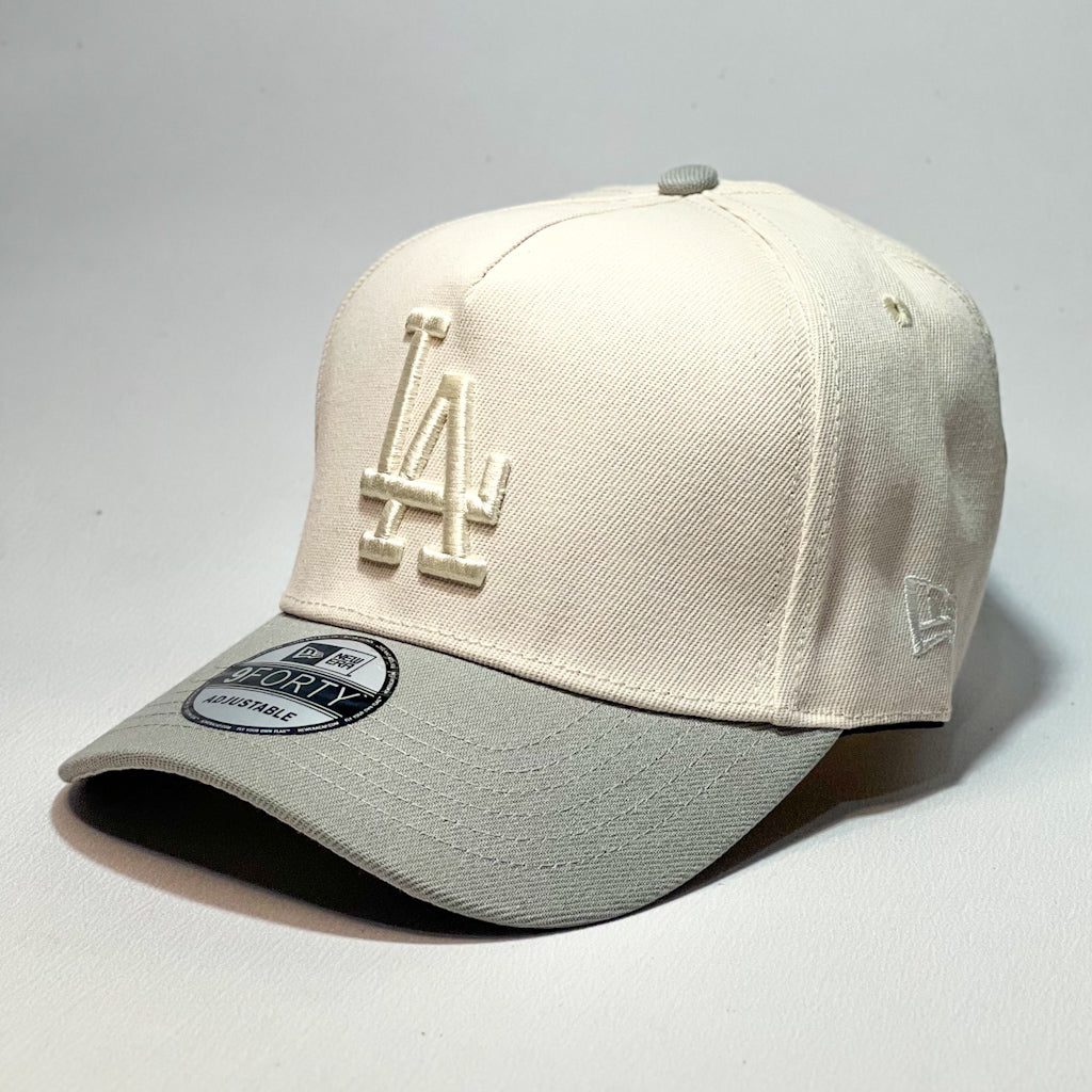 NEW ERA 9FORTY A-FRAME LA DODGERS BEIGE/ GRAY