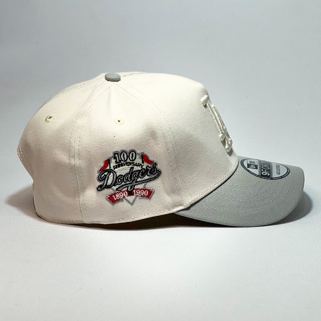 NEW ERA 9FORTY A-FRAME LA DODGERS BEIGE/ GRAY