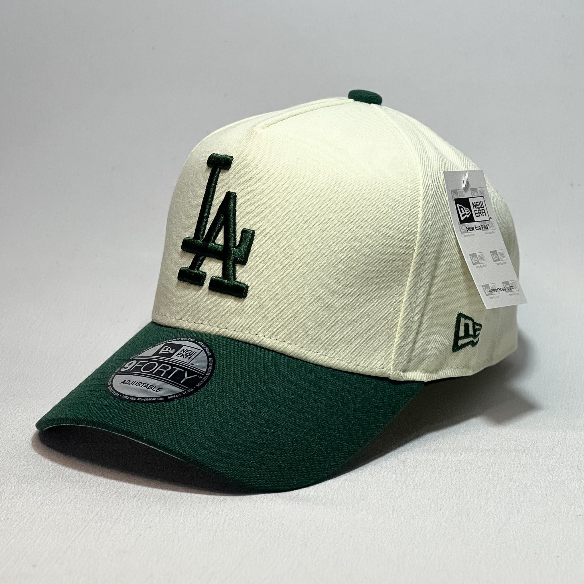 NEW ERA 9FORTY A-FRAME LA DODGERS BEIGE/ GREEN
