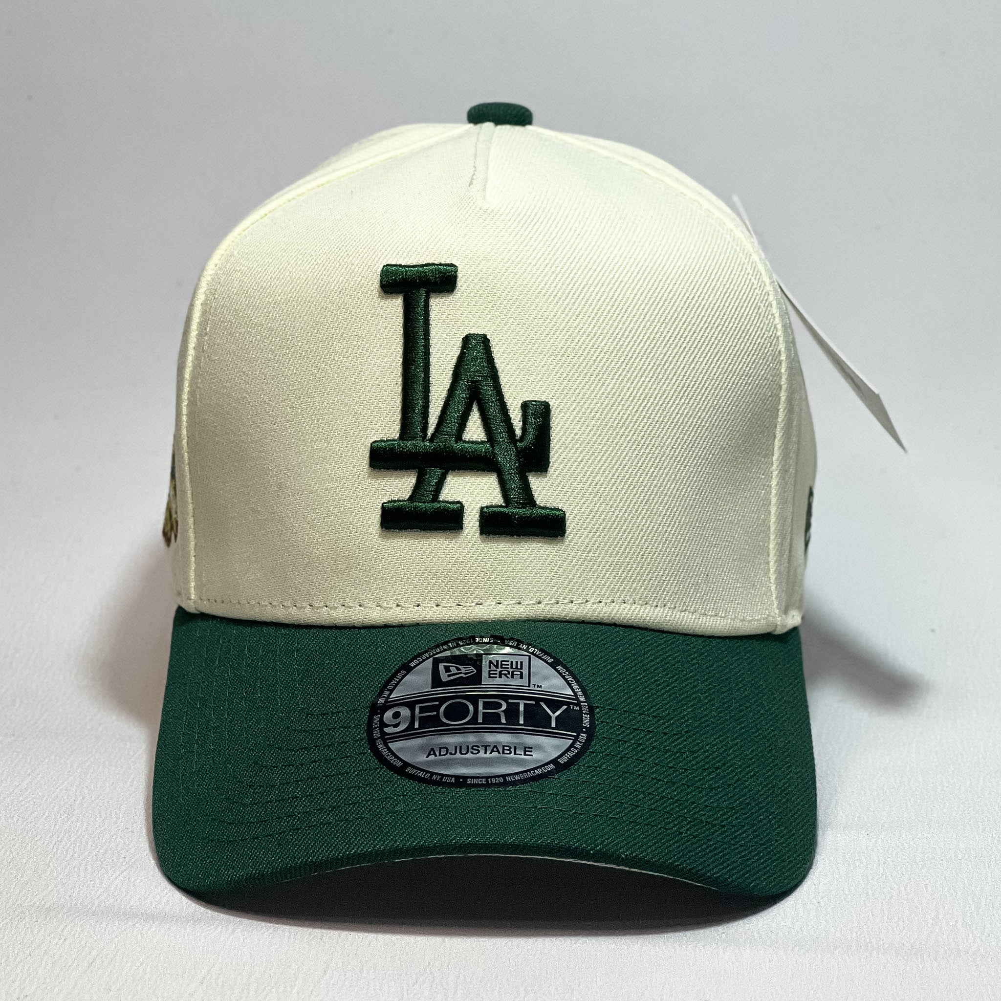 NEW ERA 9FORTY A-FRAME LA DODGERS BEIGE/ GREEN