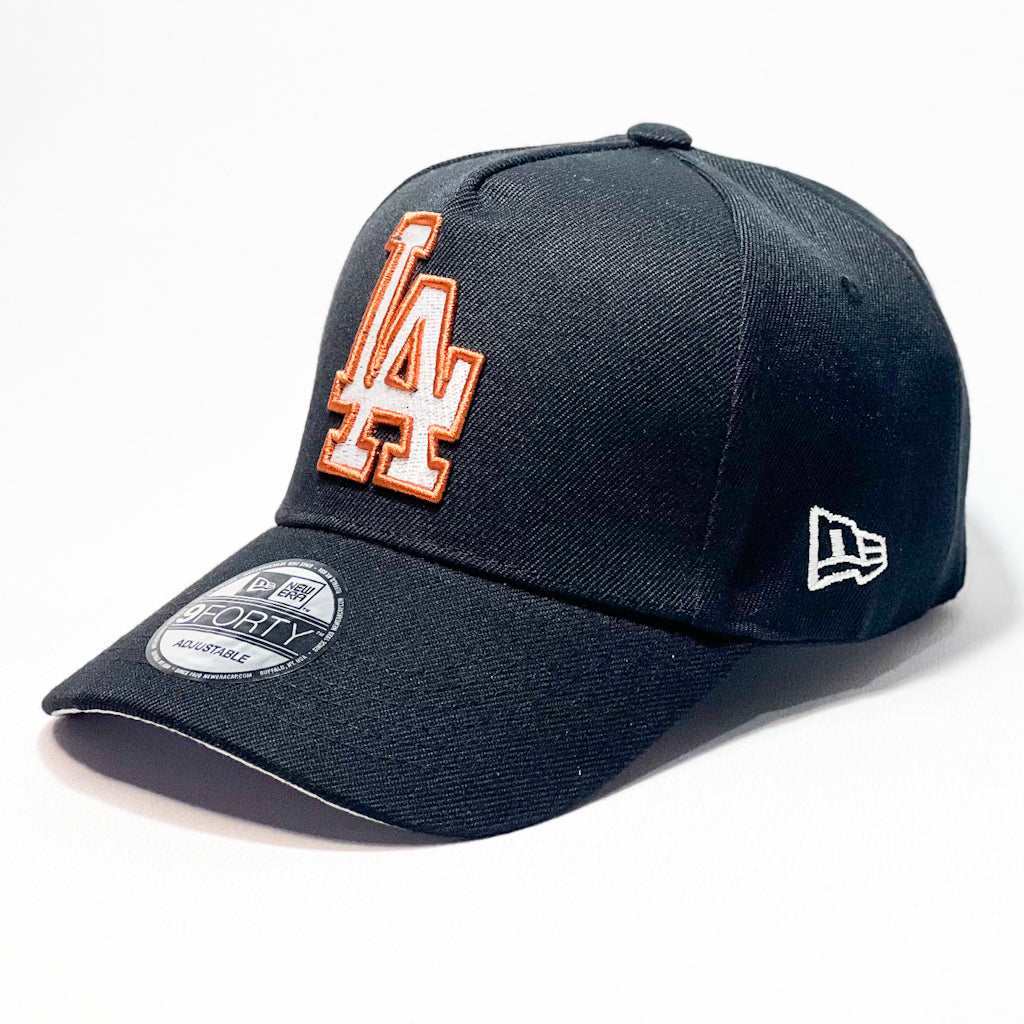 NEW ERA 9FORTY A-FRAME LA DODGERS BLACK/ KELLY GREEN