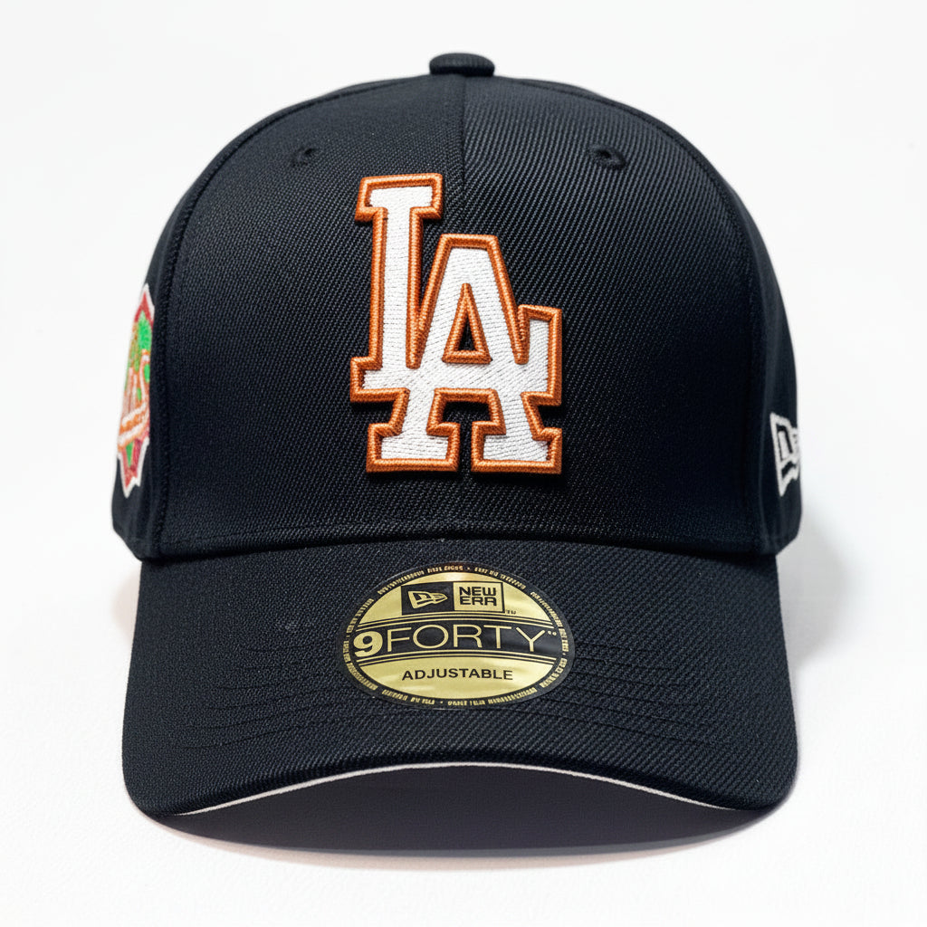 NEW ERA 9FORTY A-FRAME LA DODGERS BLACK/ KELLY GREEN