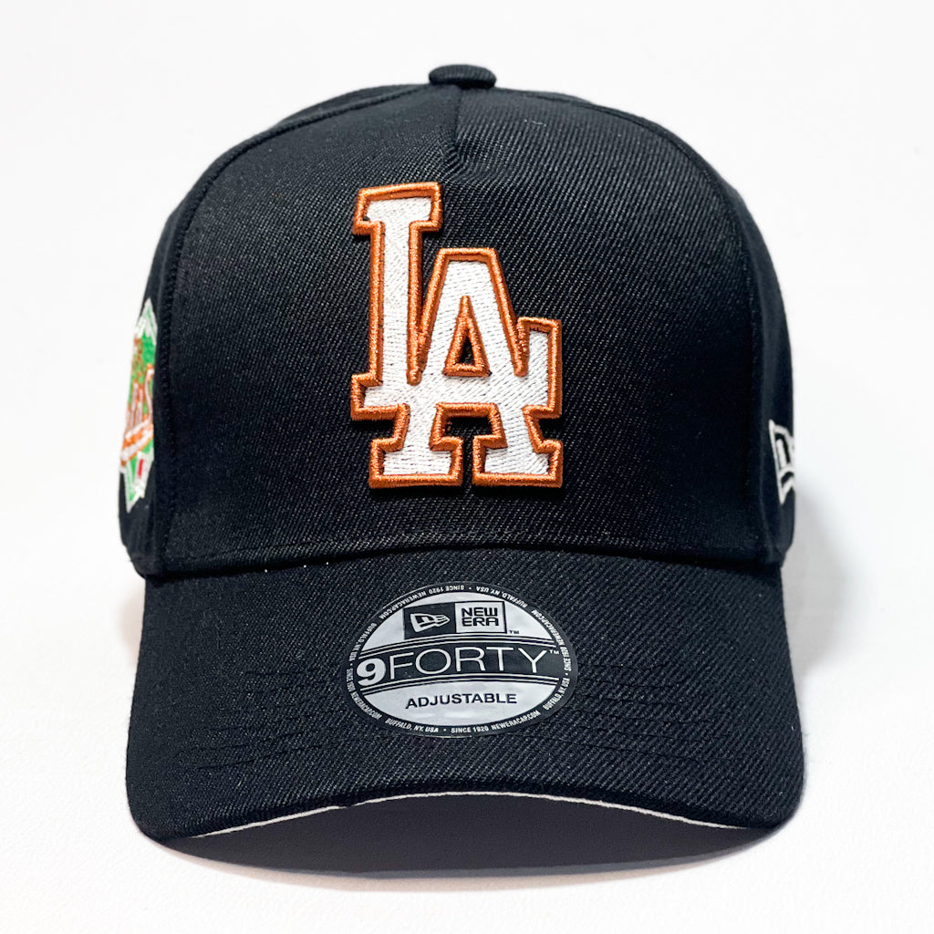 NEW ERA 9FORTY A-FRAME LA DODGERS BLACK/ KELLY GREEN