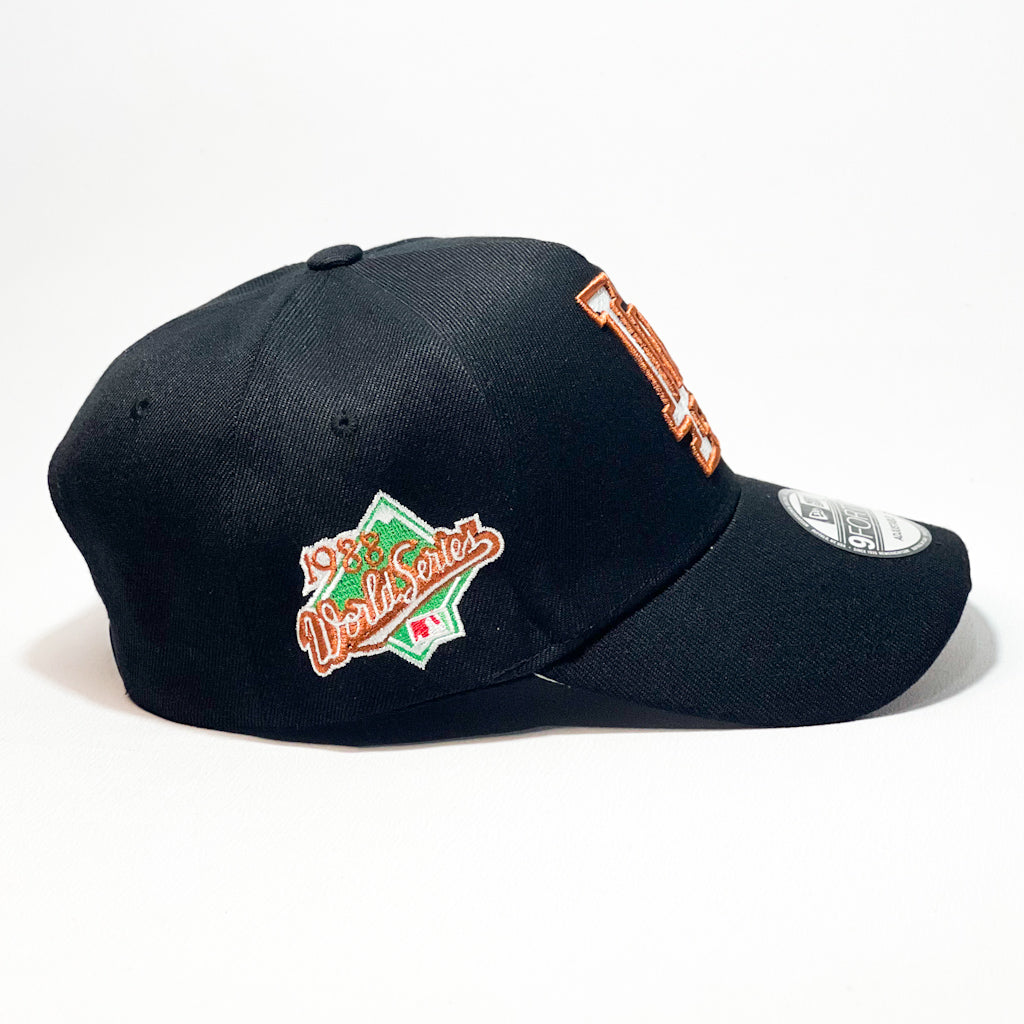 NEW ERA 9FORTY A-FRAME LA DODGERS BLACK/ KELLY GREEN