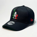 NEW ERA 9FORTY A-FRAME LA DODGERS ITALY BADGE BLACK