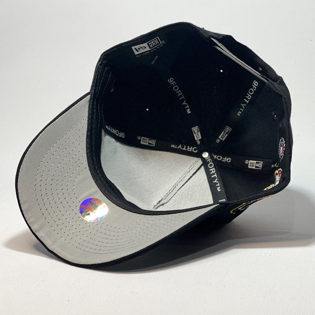 NEW ERA 9FORTY A-FRAME LA DODGERS RED FLAME WHITE BADGE BLACK