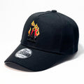 NEW ERA 9FORTY A-FRAME LA DODGERS RED FLAME BLACK/ BLACK