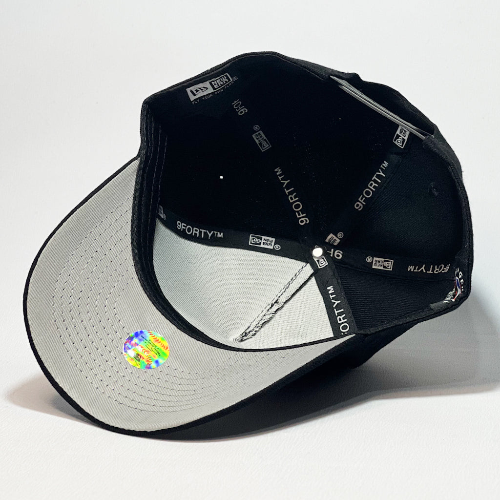 NEW ERA 9FORTY A-FRAME LA DODGERS RED FLAME BLACK/ BLACK