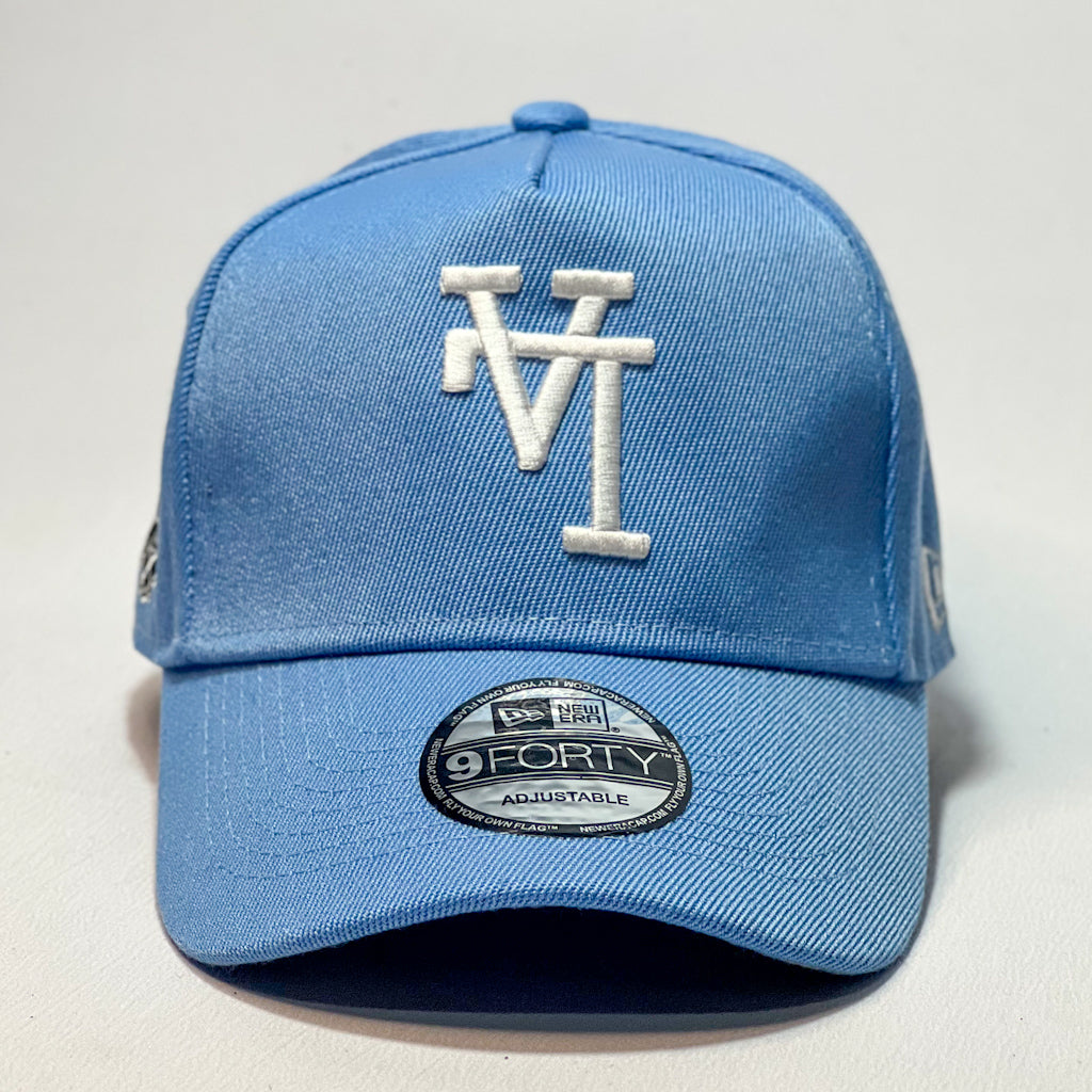 NEW ERA 9FORTY A-FRAME LA DODGERS UPSIDE DOWN SKY BLUE