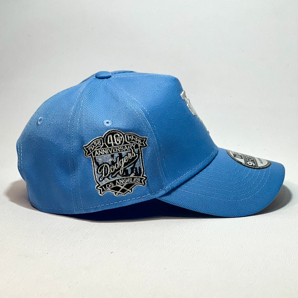 NEW ERA 9FORTY A-FRAME LA DODGERS UPSIDE DOWN SKY BLUE