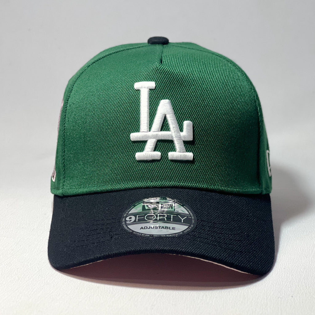 NEW ERA 9FORTY A-FRAME LA DODGERS DARK GREEN/ BLACK