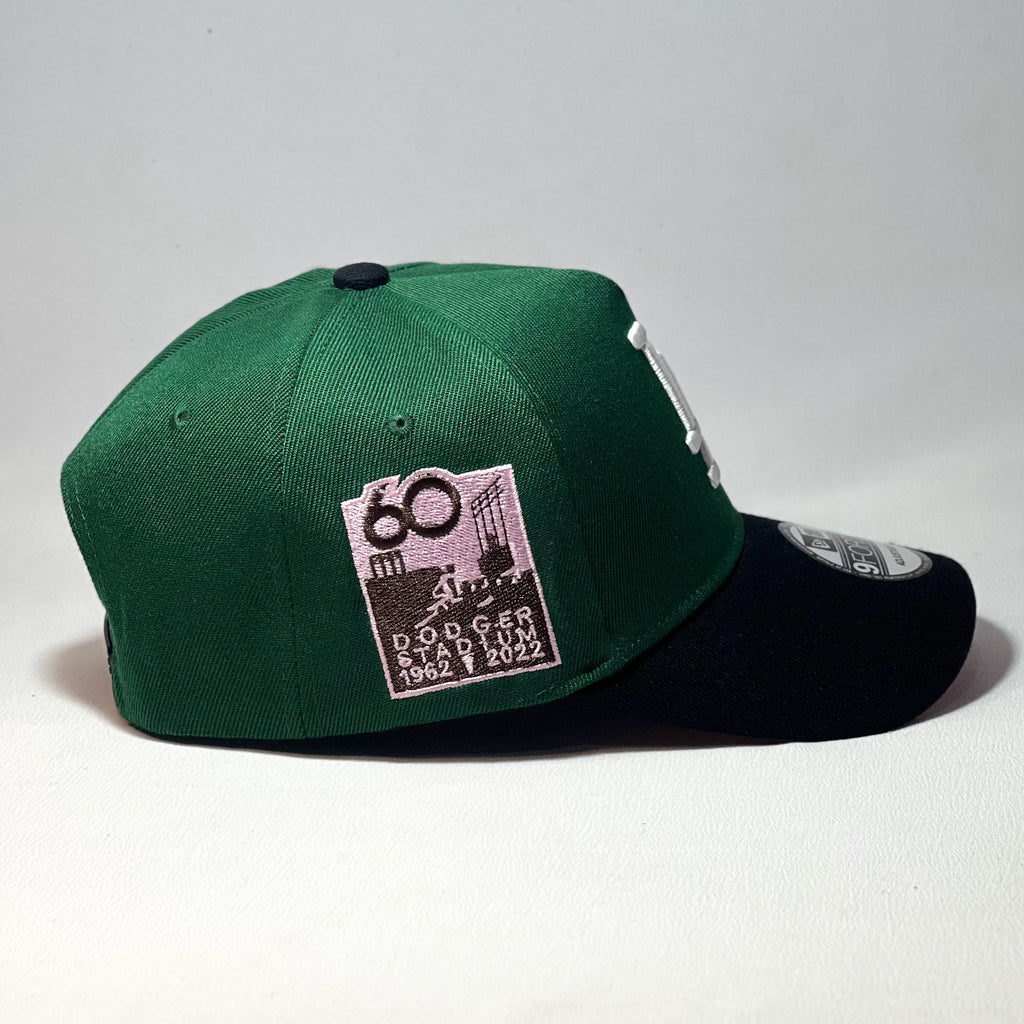 NEW ERA 9FORTY A-FRAME LA DODGERS DARK GREEN/ BLACK